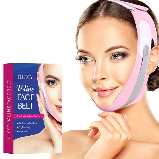V Line Face Toning Belt for Face Wrinkle Mask Reusable Facial Strap Stimulate Sagging Face