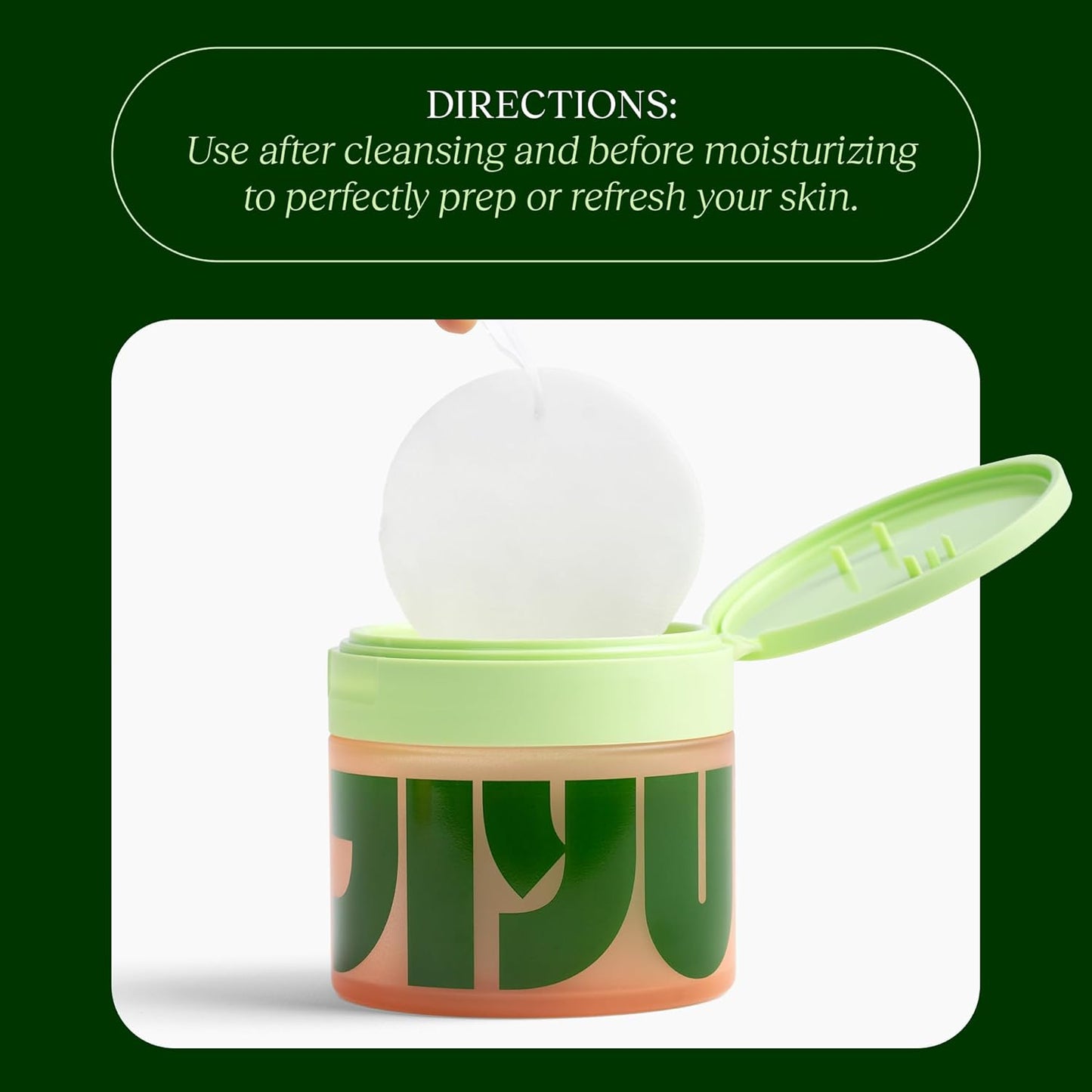 JIYU Radiant Glow Toning Pads™