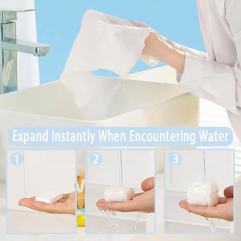Compressed Face Towel Soft Face Towel,
