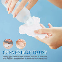 200 Pcs T Zone Sticker Paper Nose Patches Cotton Pad Deep Cleansing Pore Strips Face Skin Care Tool for Chin Blackheads Removal