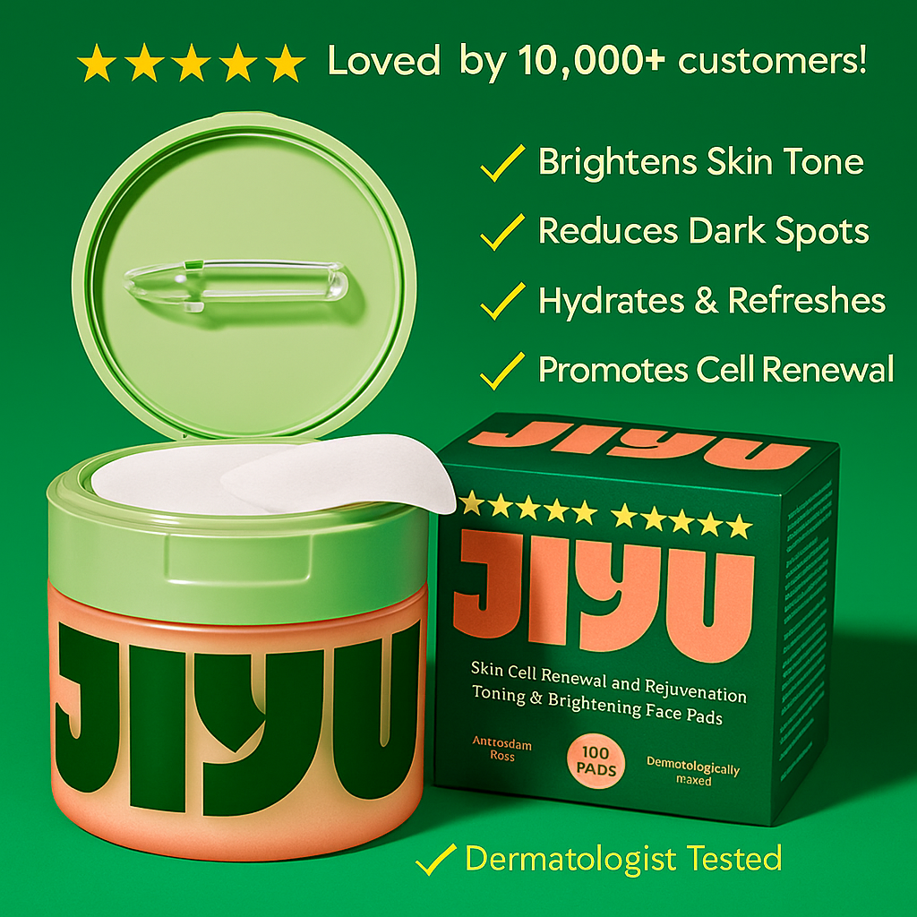 JIYU Radiant Glow Toning Pads™