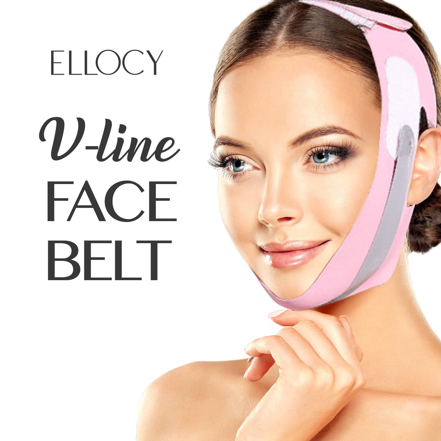 V Line Face Toning Belt for Face Wrinkle Mask Reusable Facial Strap Stimulate Sagging Face