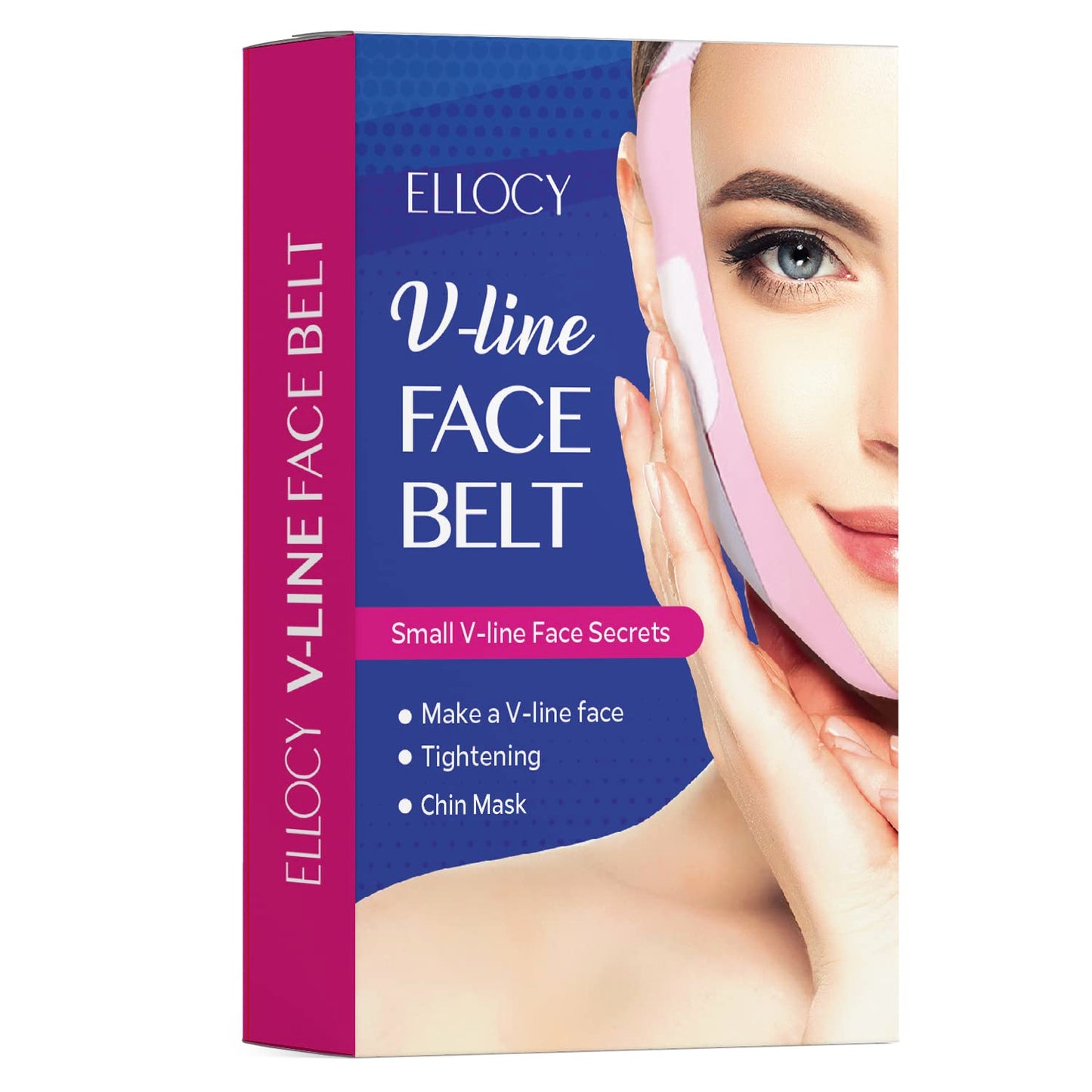 V Line Face Toning Belt for Face Wrinkle Mask Reusable Facial Strap Stimulate Sagging Face